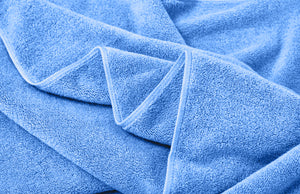 prestige sun lounger beach towel - light blue